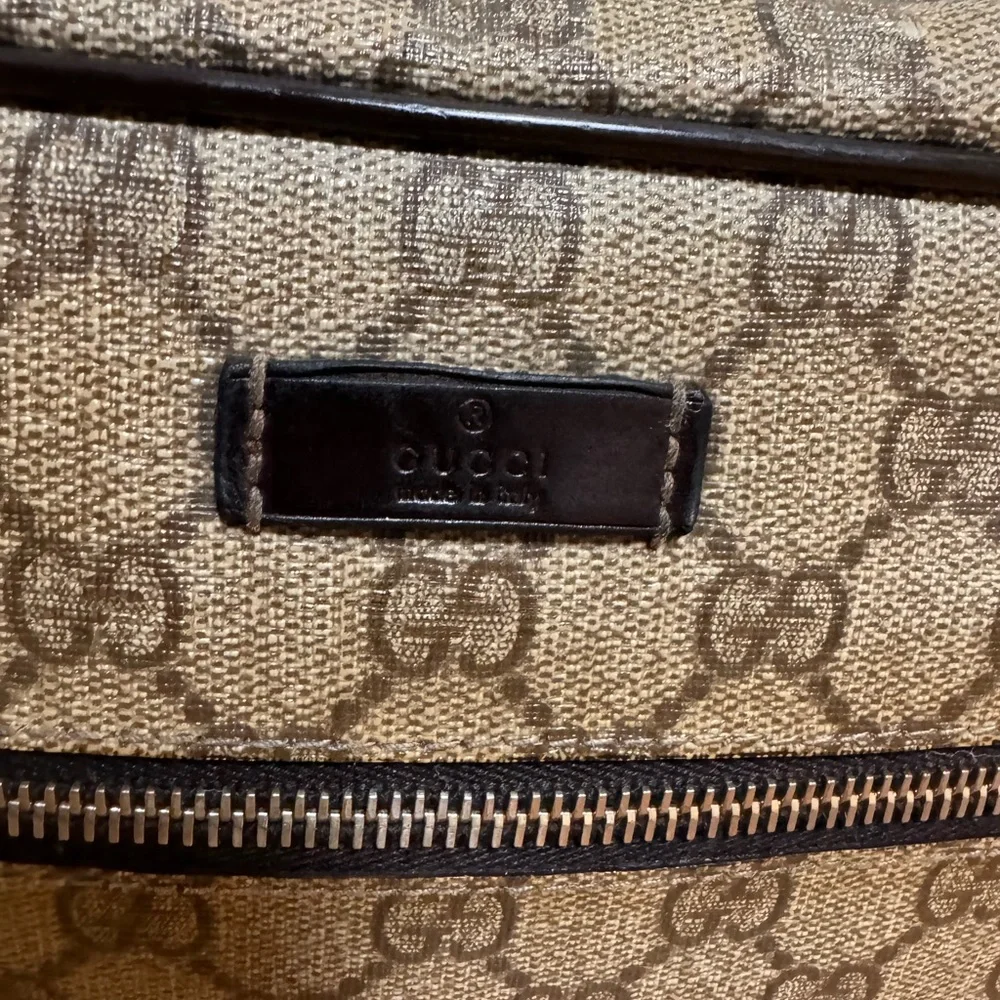 Gucci Gg Supreme sling cross-bag Unisex Large size - Picture 14 of 16
